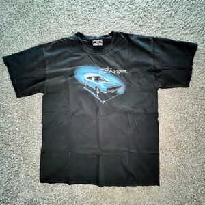 Vintage Steve & Barry’s Dodge Charger Graphic T-Shirt Black Size L